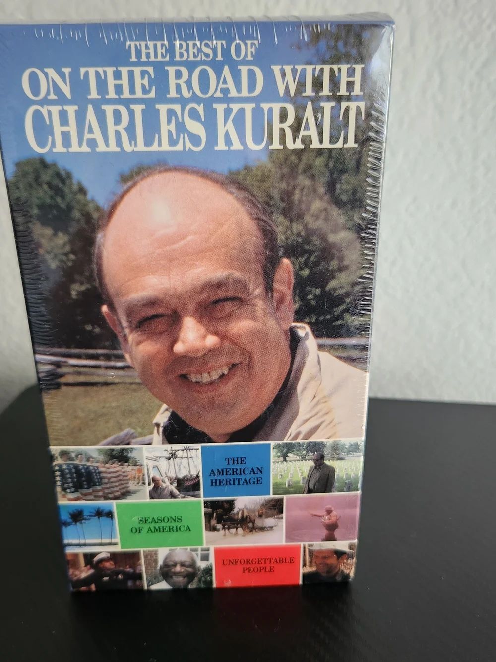 CBS Video VINTAGE VHS Box Set On The Road With Charles Kuralt Three VHS Tapes